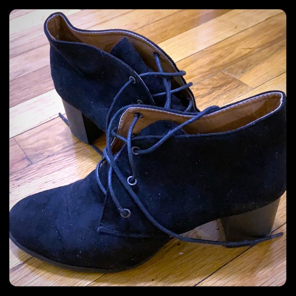 Black booties